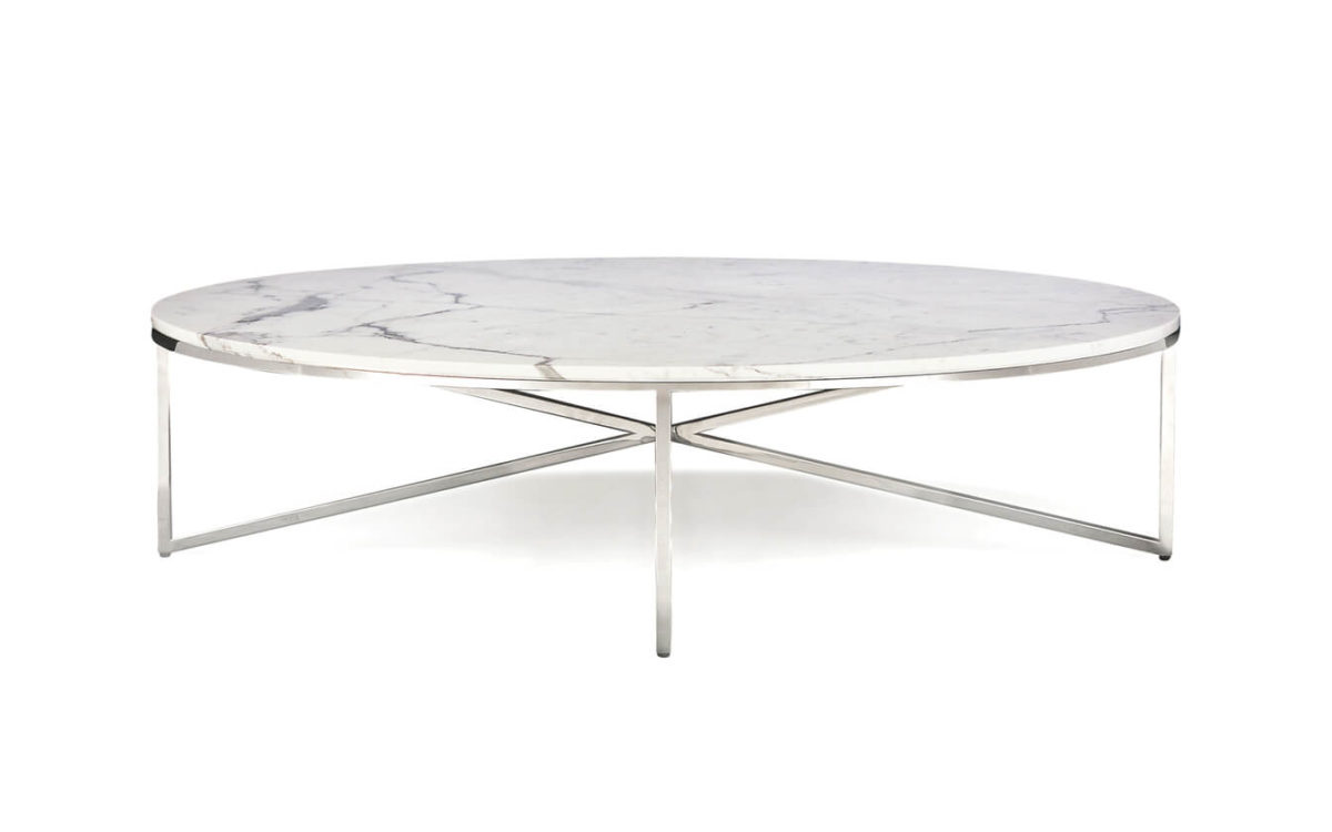 Cocktail Table with Marble Top - Decca Home Furniture