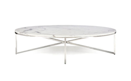 Domicile Cocktail Table with Marble Top