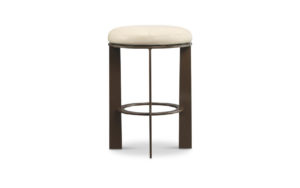 Kinkou Counter Stool with Upholstered Seat