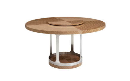 Inversion Arche Dining Table (with Lazy Susan)