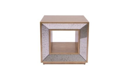 The Southern Collection Mirrored End Table