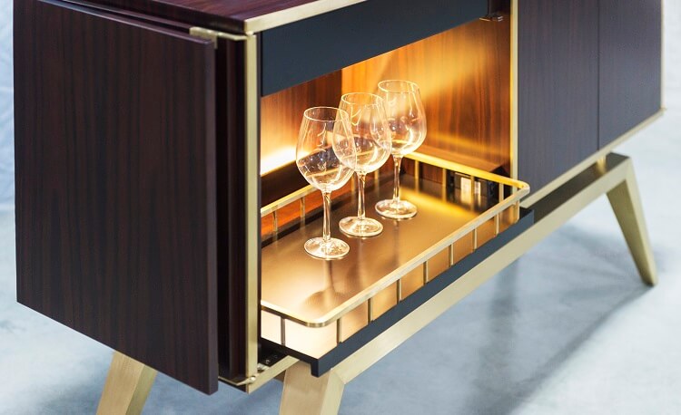 The London Collection Hoxton Drink Cabinet
